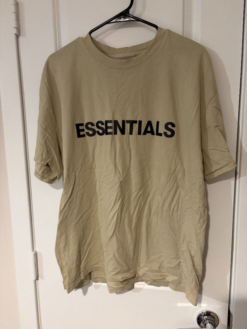 Fear of God ESSENTIALS T-Shirt 'Tan' | Men's Size M